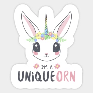 I´m a Uniqueorn Sticker